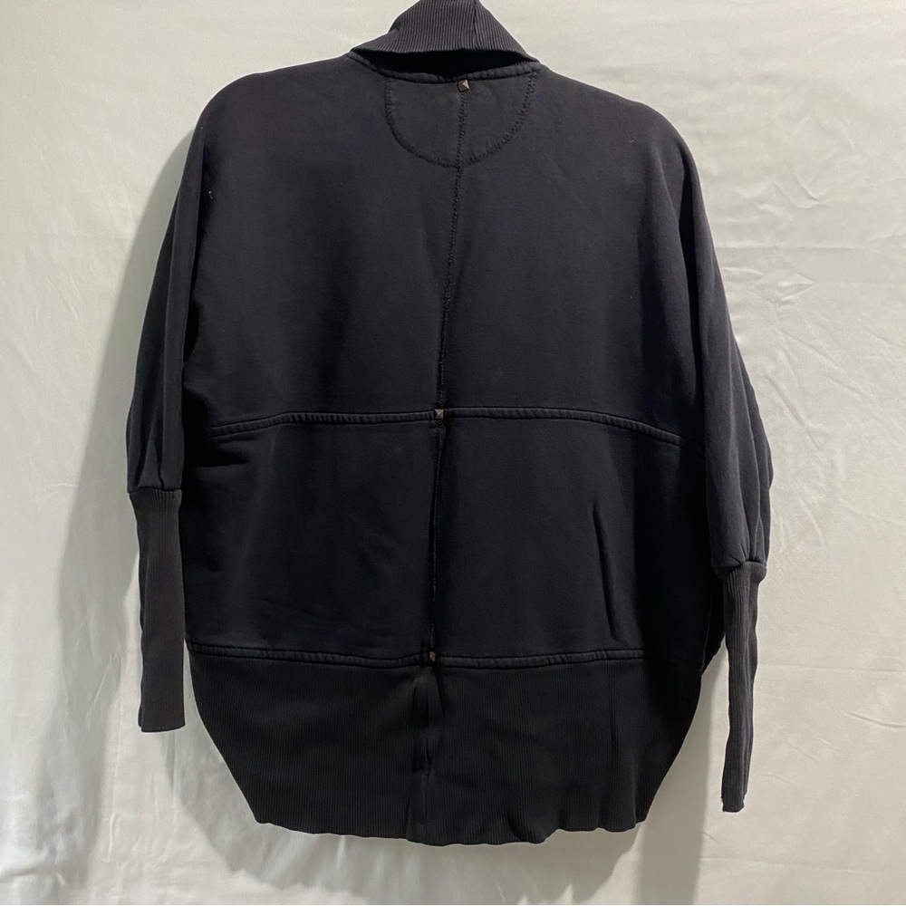 Wilfred Open Front Cocoon Style Black Jacket with Stud accents size Small(9) - Picture 3 of 10